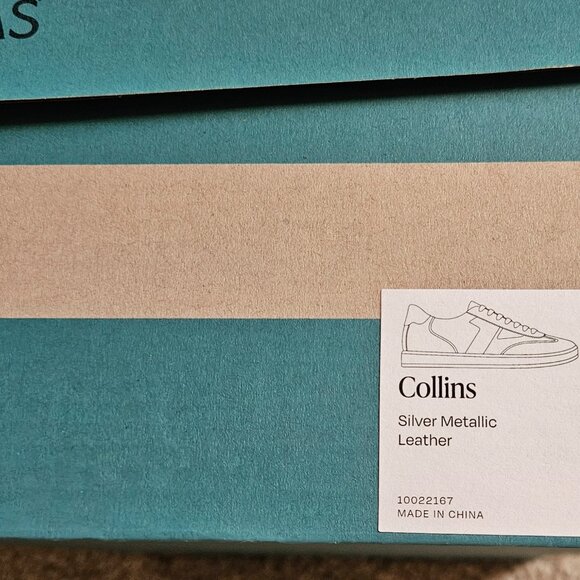 Toms Collins Silver Sneakers - Picture 7 of 7